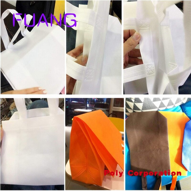 Custom  Promotional Reusable Shopping Bags Custom Non Woven Bag With Print Logo