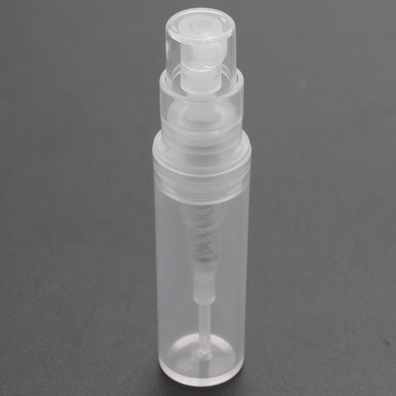 1000x2ml Kunststoff-Reises prüh flasche leer transparenter Parfüm zerstäuber neu