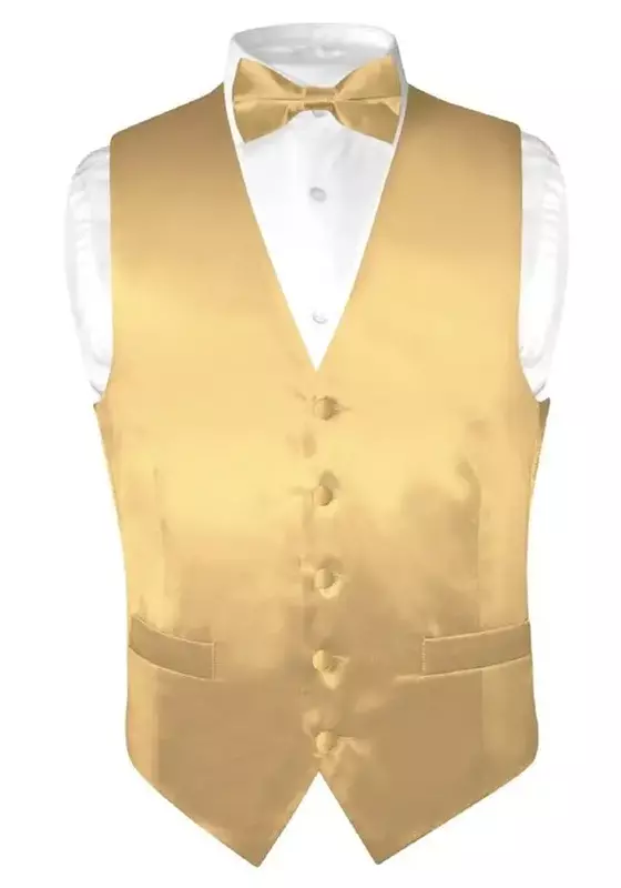 Chaleco de satén para hombre, prenda ajustada y personalizada, color azul, dorado, rosa, para fiesta, graduación y cena, 2024