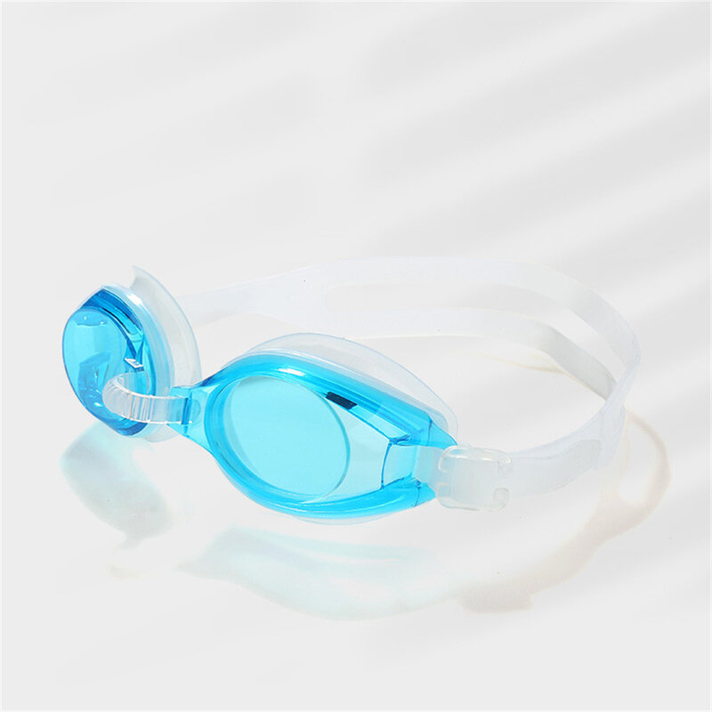 Okulary pływackie okulary pływackie przeciwmgielne wodoodporny czepek pływacki zatyczki do uszu sprzęt dla dzieci basen dla dzieci okulary okulary do nurkowania