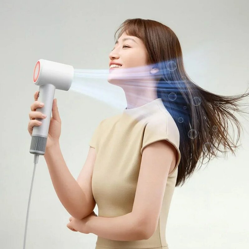 XIAOMI MIJIA-secador de pelo de alta velocidad H501 SE 62 m/s, cuidado del cabello con iones negativos, 110.000 Rpm, secado profesional, 220V, versión CN