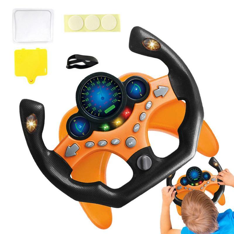 لعبة عجلة القيادة للأطفال ، محاكاة سائق ot صغيرة ، لعبة عجلة القيادة الصغيرة ، الأطفال الصغار القيادة التفاعلية ، الطفل