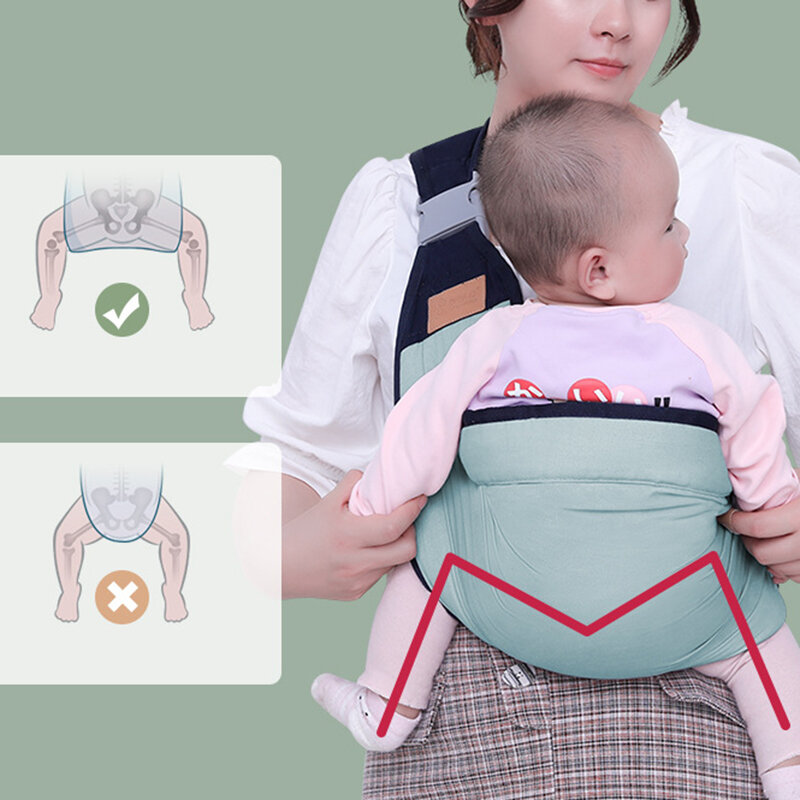 Pembawa anak membungkus Multifungsi pembawa bayi cincin selempang untuk bayi balita Aksesori mudah dibawa artefak ergonomis