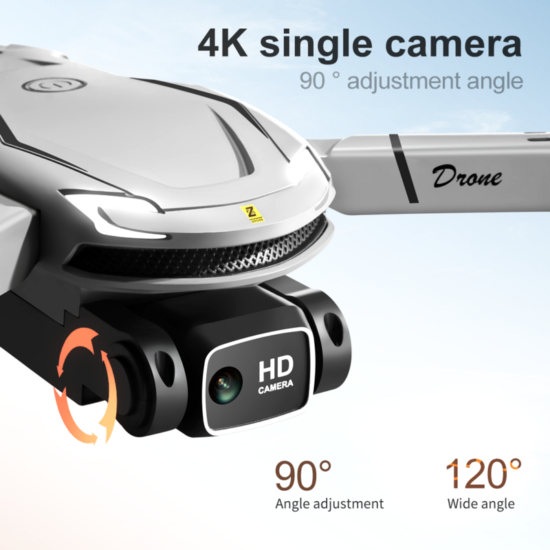 โดรน4K 2.4G HD V88ถ่ายภาพทางอากาศใหม่ล่าสุดโดรน4K กล้องเดี่ยว Quadcopter mV ทำฉุกเฉินหยุดโดรนอัจฉริยะ