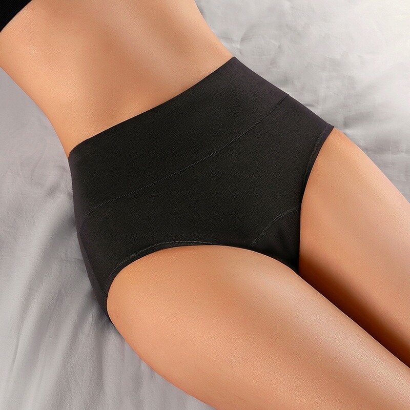 5 Pieces Women's Period Underwear Four Layers of Menstrual Pants Sexy High Waist