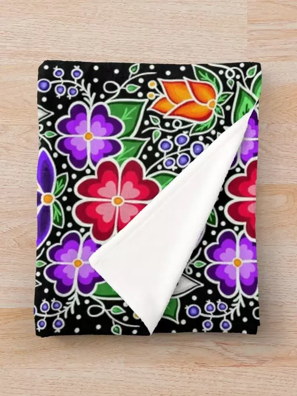 Ojibway selimut seprai motif bunga, selimut seprei lucu