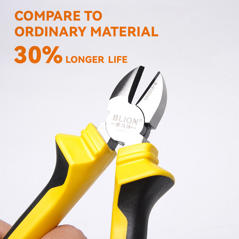 FCST 1S Shear Wire Cutting Pliers Carbon Steel Wire Cable Cutter Copper Wire Iron Wire Nipper Hand Tools