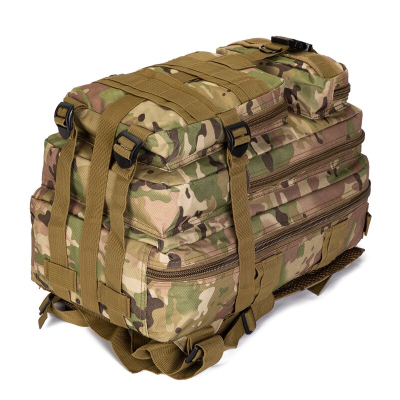 25L Outdoor Military Rucksacks Tactical Backpack MOLLE Sport Backpack Utility Emergency Bag for Hiking Camping Hunting Fishing