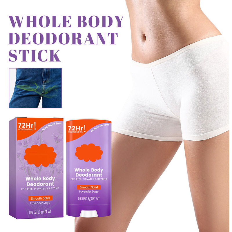 Desodorante axilas portátil para mulheres, Removedor de odor corporal