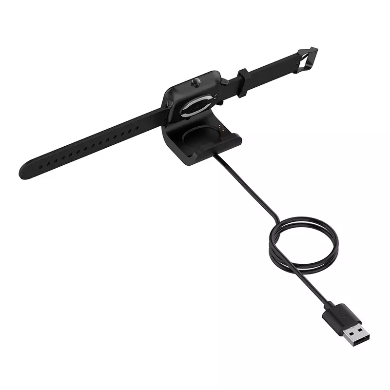 Kabel pengisi daya USB jam tangan pintar, kabel pengisian daya USB untuk Amazfit Bip S A1805 A1916