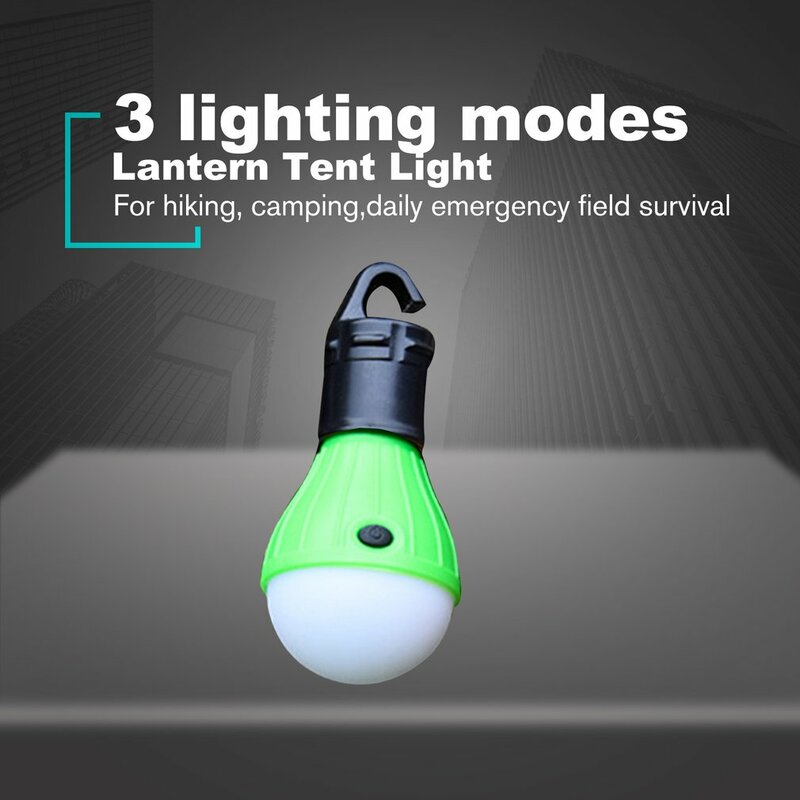 2023 Mini Portable Lantern Tent Light LED Bulb Emergency Lamp Waterproof Hanging Hook Flashlight For Camping