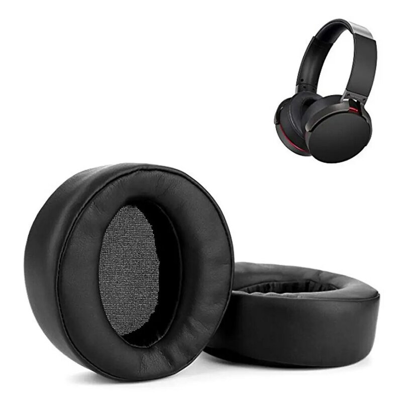 Almofadas de substituição para sony MDR-XB950BT MDR-XB950B1 MDR-XB950/h fones de ouvido almofadas de ouvido fone de ouvido, copos de ouvido peças de reparo