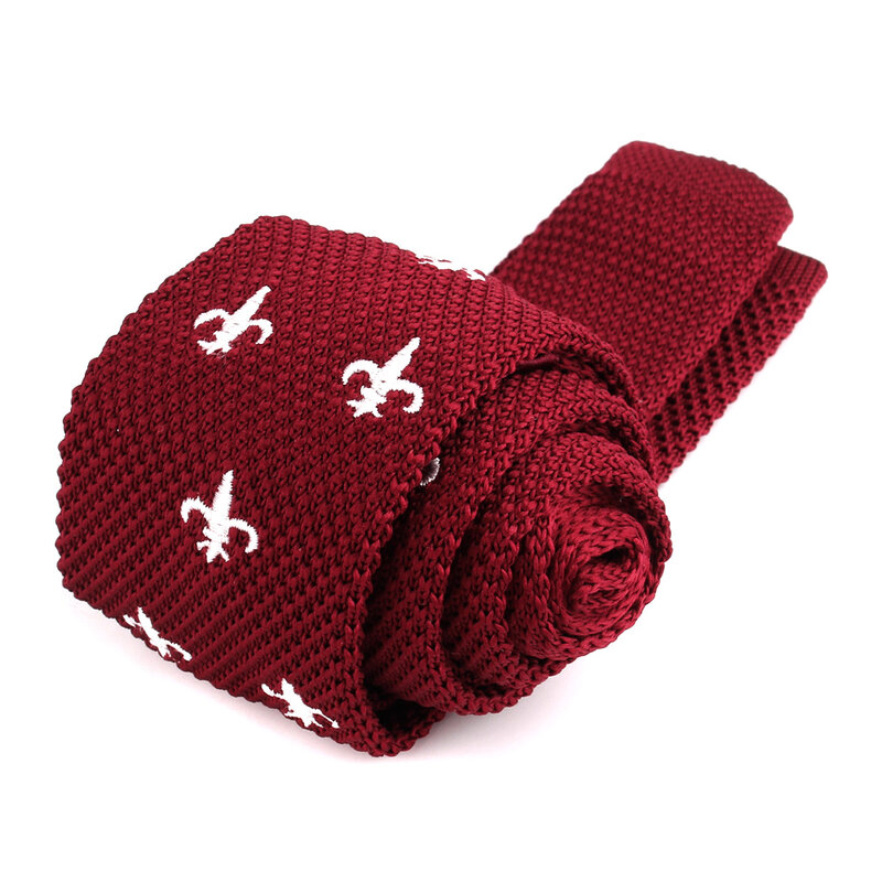 Slim Knitted Neck Ties For Men Women Casual Embroidery Tie Suits Skinny Ties Boy Girls Necktie Gift Groom Neckties For Wedding