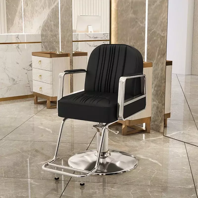 Вращающиеся Роскошные парикмахерские кресла для макияжа, педикюрное кресло, гидравлическое кресло для парикмахера, косметическое кресло, мебель для салона YX50BC