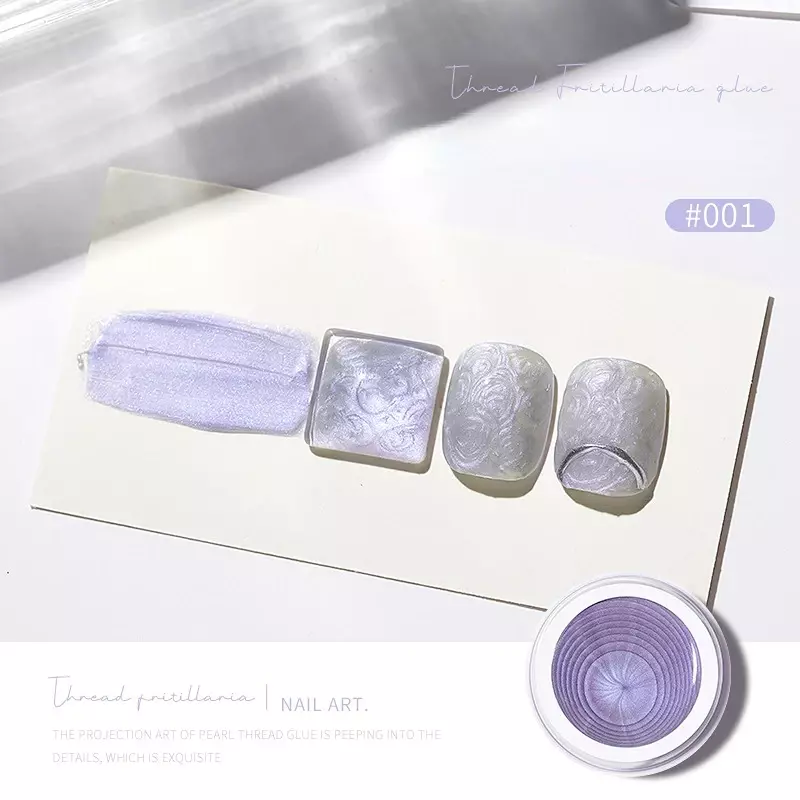 5ML Gewinde Shell Gel Nagellack Lack Semi-Permanent UV Gel Basis Top Mantel für Nägel Polieren Gel DIY Nail art Design