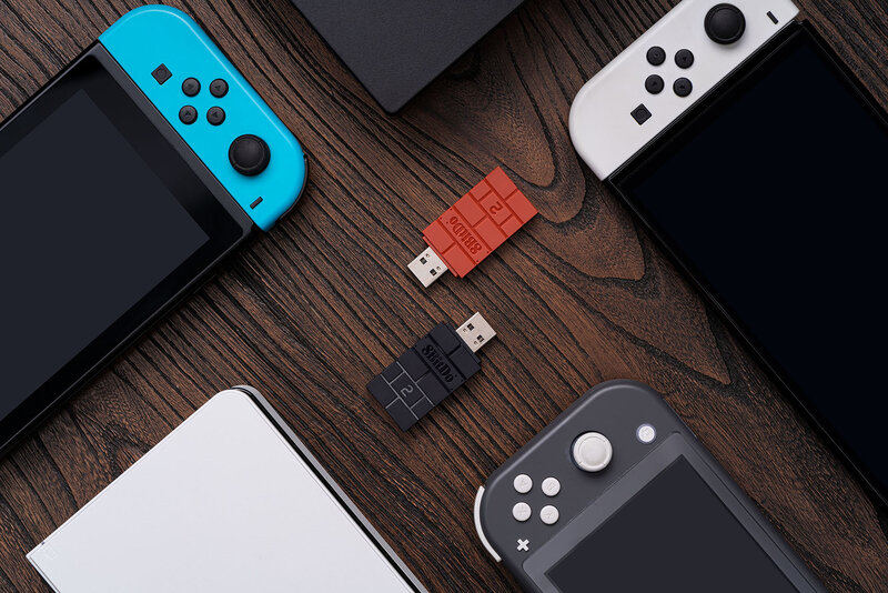 AKNES 8Bitdo USB Wireless Bluetooth Adapter Receiver for Windows Mac Nintendo Switch PS1 for Xbox one PS4 PS5 Switch Controller