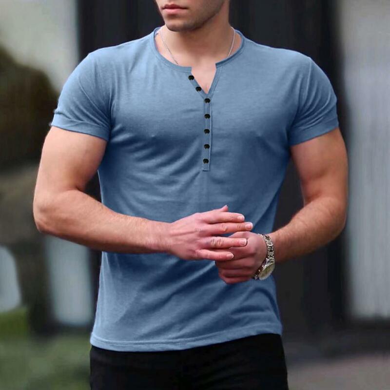 Fitness T-Shirt atmungsaktive Pullover Top Schweiß absorbiert stilvolle reine Farbe schlanke Pullover T-Shirt schlanke Pullover T-Shirt