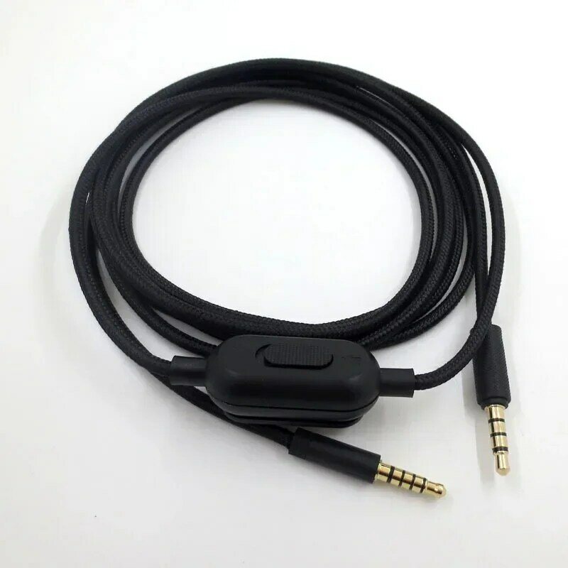 Saluran kabel Audio Headphone portabel untuk Logitech G433/G233/G Pro/G Pro X earphone Headset aksesori kualitas tinggi