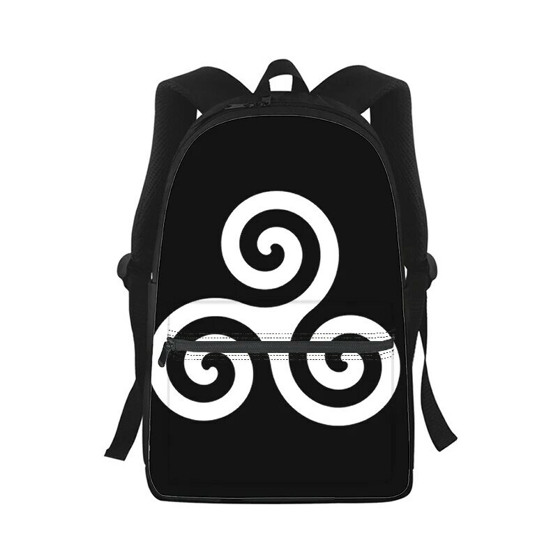 Teen Wolf-mochila con estampado 3D para hombre y mujer, bolso escolar para estudiantes, mochila para ordenador portátil, bolso de hombro de viaje para niños