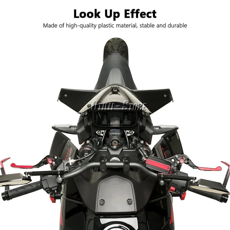 Kit de spoilers Downforce pour moto Honda CB750 Hornet, aile aérodynamique, becquets avant, Winglet, 750, 2023, 2024