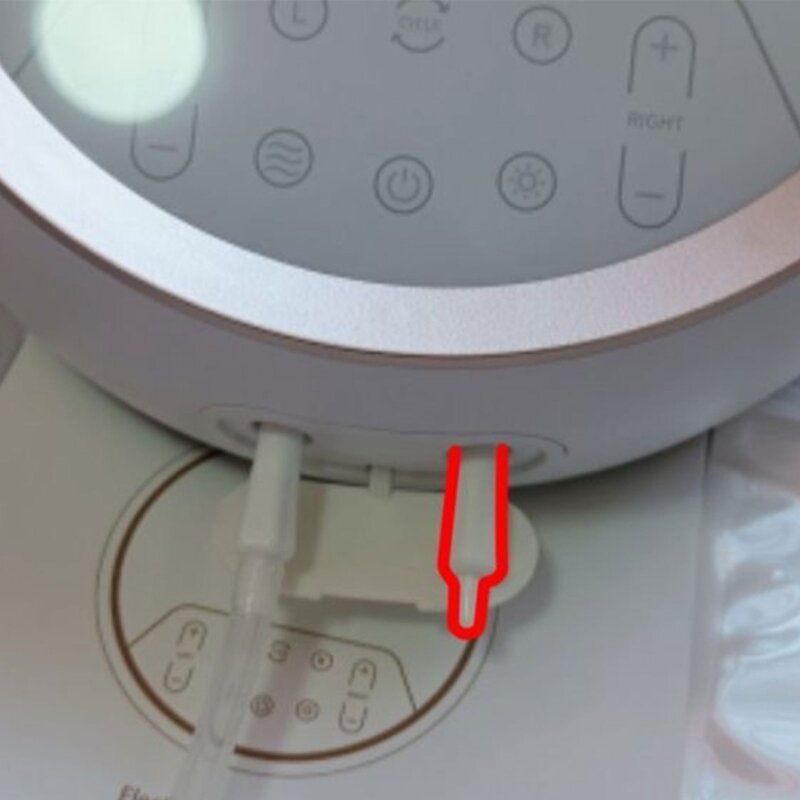 Borstvoeding Connector Melk Afzuigkap Slang Buisaansluiting Adapter Voor Spectra Borstkolf Melk Collector Accessoire