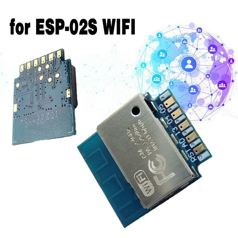 ล็อตสำหรับ ESP-02S อนุกรมไร้สาย2.4G ตัวรับส่งสัญญาณโมดูล WIFI สำหรับอุตสาหกรรมสมาร์ทโฮม IOT 1Mbit เข้ากันได้ ESP8266 ESP 02S