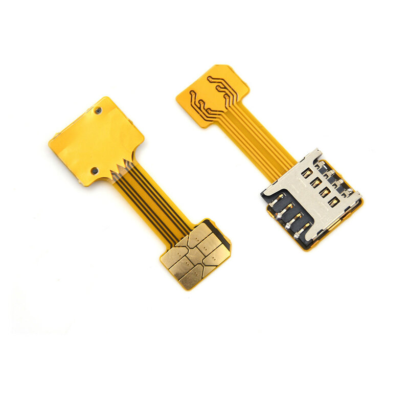 Dual Sim Card Adapter Hybrid Double Micro SD Sim Extension Adapter For Xiaomi/Redmi For Samsung/Huawe