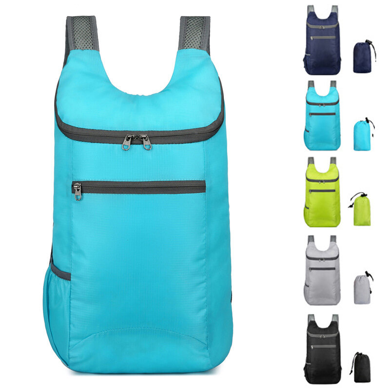 Легкий складной рюкзак унисекс 20 л, ультралегкий уличный дорожный ранец, спортивный рюкзак для мужчин и женщин