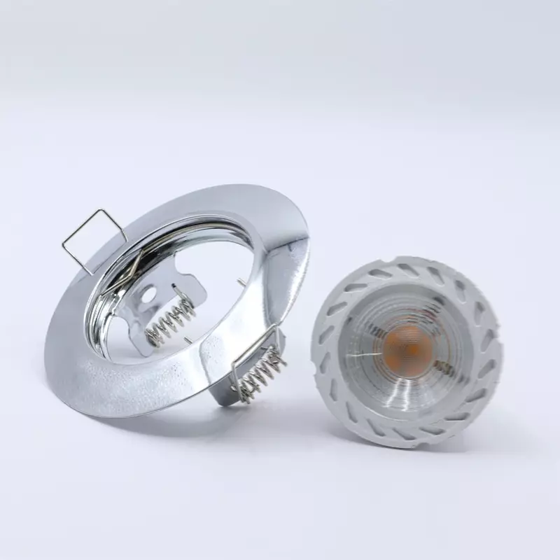 Светодиодный прожектор Mr16/gu10, держатель для помещений, маленький Gu10 Mr16, литый под давлением металлический корпус, встраиваемый потолочный светильник, мебель