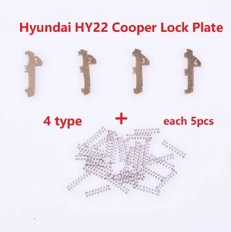 Hy22 placa de reparo do fechamento do carro, para hyundai ix30, 35, s8, k5, verna, sportage, e. c, 20pcs