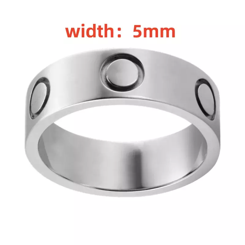AAA new high-end European and American popular nail men's and women's ring personality fashion screw full drill bullet gift ring