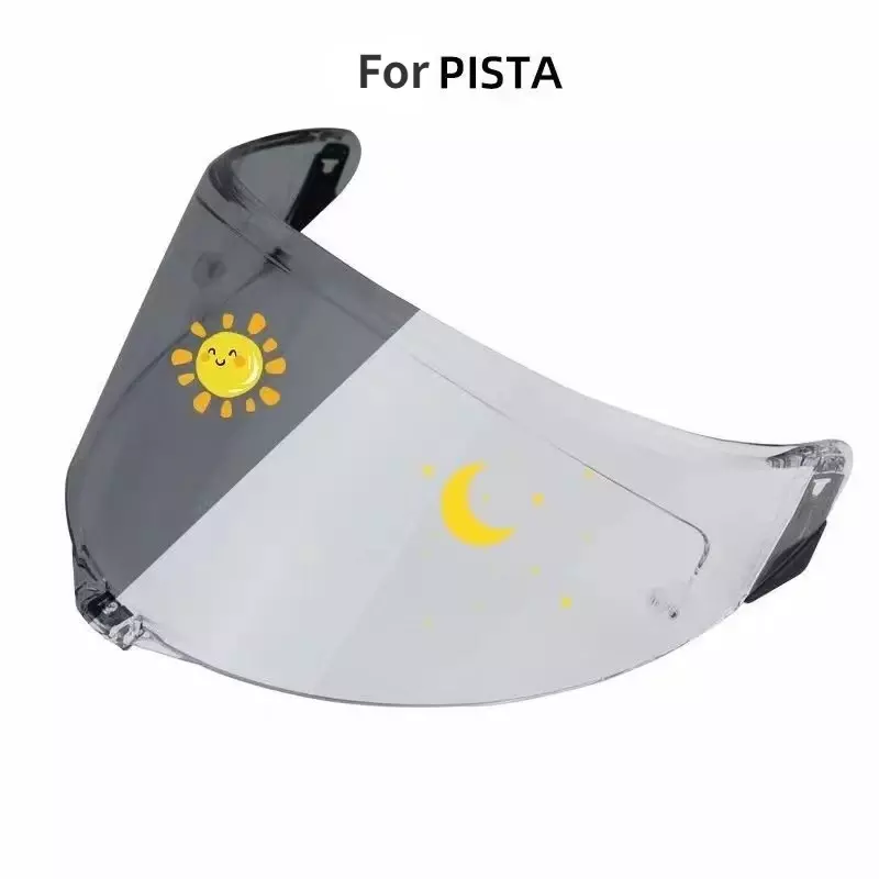 Photochromic Shield Visor Lenses for AGV Pista GPR GPRR R RACE 2 RACE 3 Full Face Viseira Capacete Racing Helmet Parts