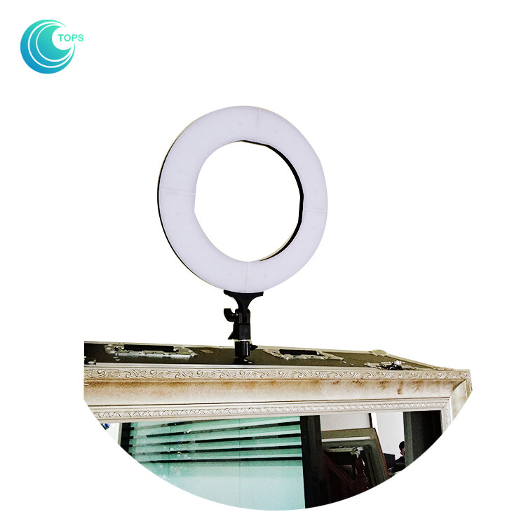 Luce flash ad anello di riempimento per fotografia a led dimmerabile di alta qualità per cabina fotografica a specchio