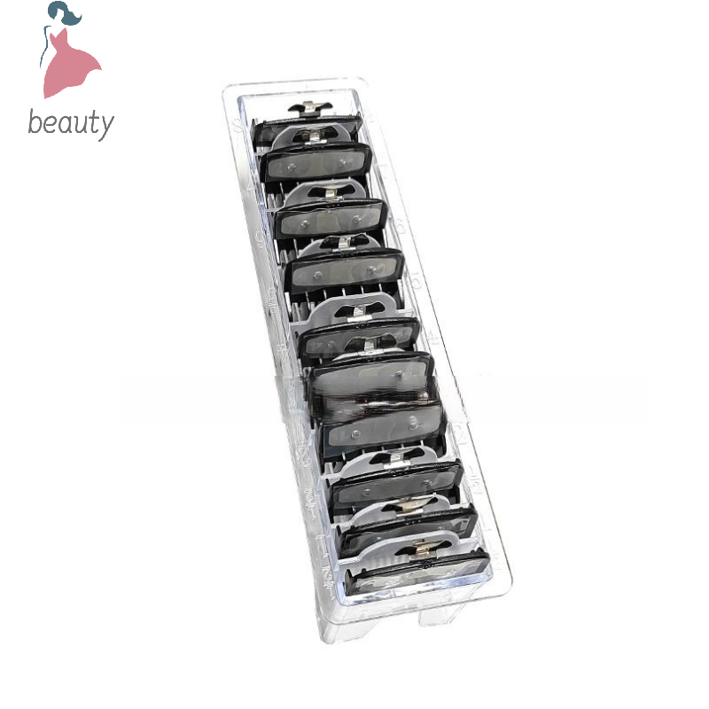 10 kotak penyimpanan penutup sisir batas panduan kotak pemotong rambut rak penata wadah alat pangkas rambut Salon untuk umum