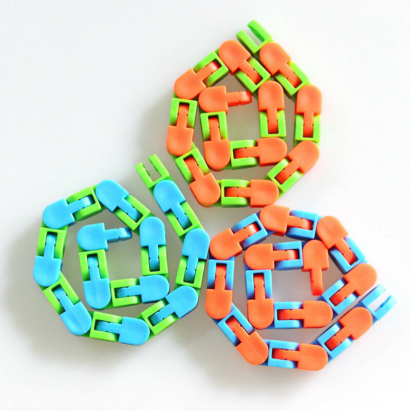 Puzzle colorato giocattoli sensoriali antistress ruota e forma 24 Bit giocattoli per bambini giocattoli educativi per bambini giochi di apprendimento per bambini