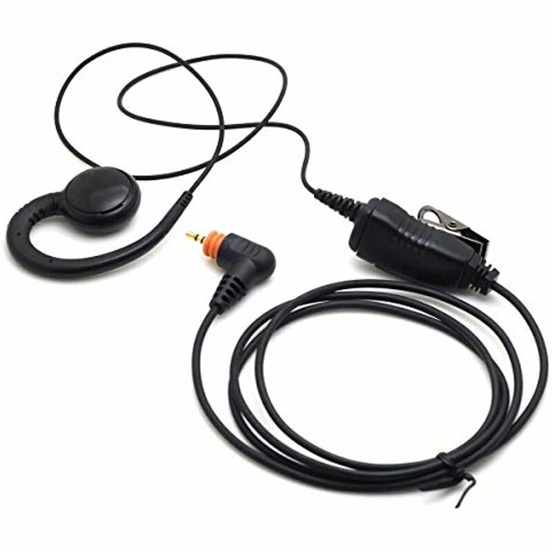 Earhook G bentuk in line earpiece Headset Mic untuk Motorola Radio SL1M SL1K SL1600 SL300 SL7500 SL400 SL4000 SL7550 TLK100