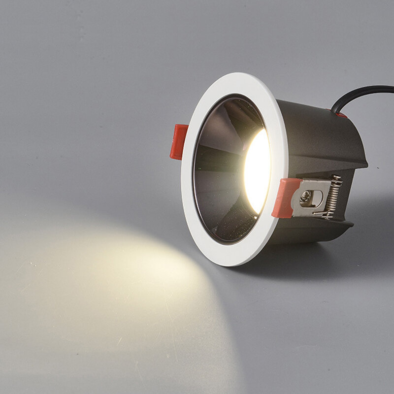 Smart Home lampu LED downlight dapat diredupkan, lampu Tuya Zigbee Anti silau ke bawah tepi sempit tanpa lampu utama perlengkapan pencahayaan komersial