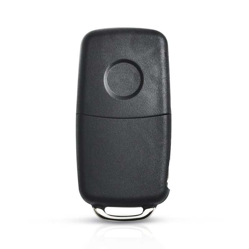 KEYYOU NEW 3 Button Flip Fob Remote Folding Key Shell per VW VOLKSWAGEN Tiguan Golf Sagitar Polo MK6 Uncut Blade Fob