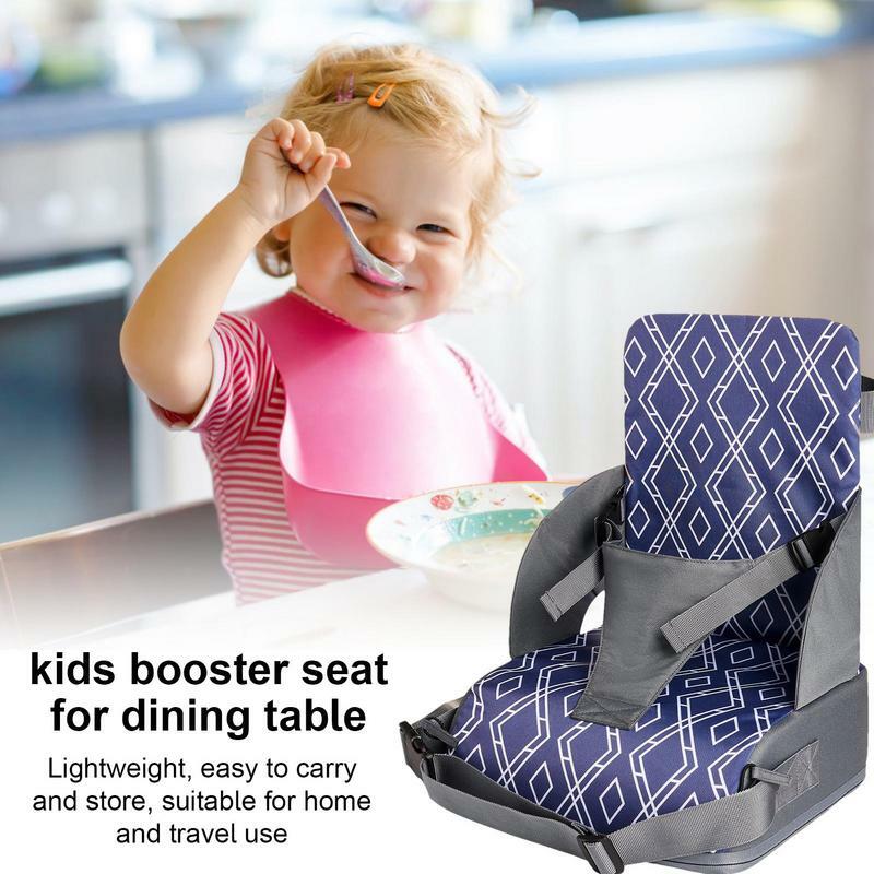 Kindersitz für Küchen stuhl Klapp kissen zur Erhöhung der Sitzhöhe rutsch feste Kinder stütz matte zum Essen zu Hause Reisen