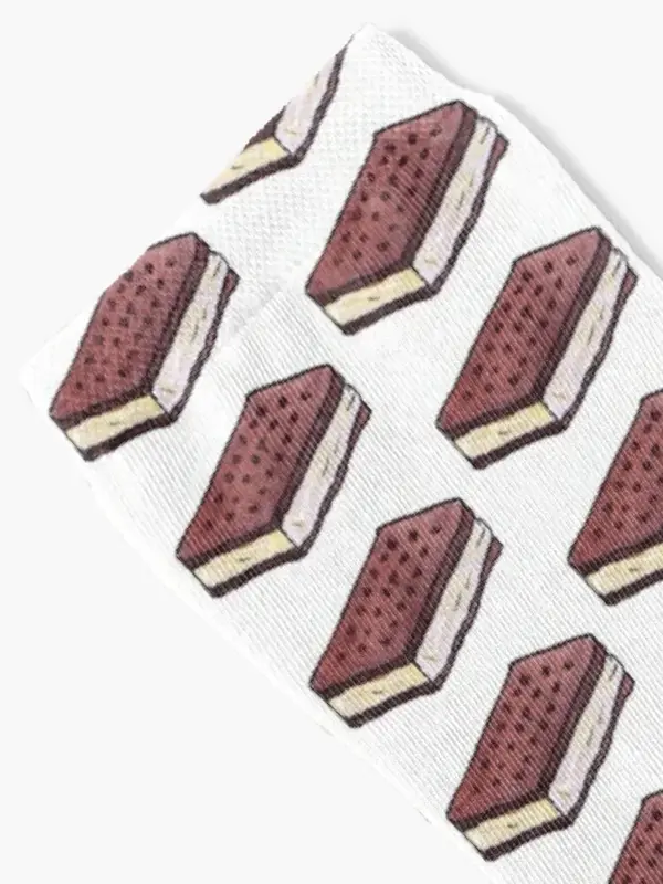 Ice Cream Sandwich Socks Novelties luxury Socks Female Men's