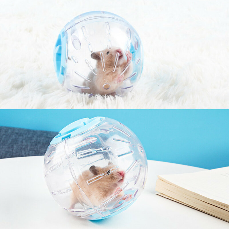 Plastica Outdoor Sport Ball Grounder Rat Small Pet mouse Jogging Ball Toy criceto Gerbil Exercise Ball Play Toy Small Pet Supplies