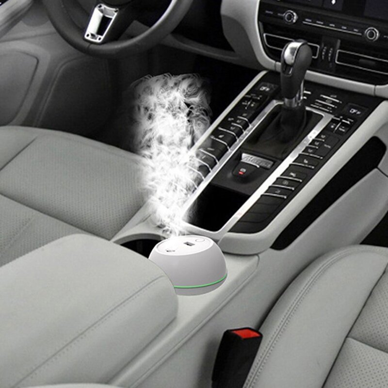 250ML Mini Ultrasonic Air Humidifier with LED Night Lamp Aroma Essential Diffuser for Home Car USB Fogger Mist Maker