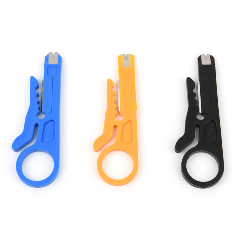 1pcs Stripping Wire Cutter Portable Wire Stripper Knife Crimper Pliers Crimping Tool Cut Line Pocket Multitool Electrician tools