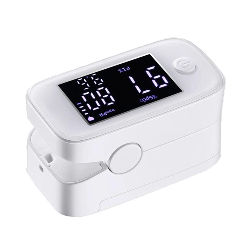Digital dedo oxímetro de pulso com tela LED, monitor de freqüência cardíaca, saturação de oxigênio no sangue, dedo clipe, SPO2, PR