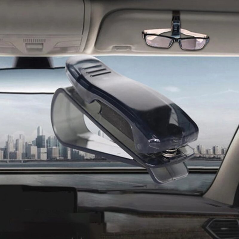 S-รูปยานยนต์ภายใน Fastener รถกระบังแสงที่ใส่ตั๋วคลิปแว่นตารถยนต์อุปกรณ์ตกแต่งภายใน