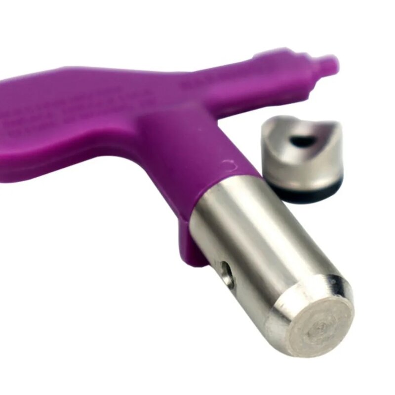 Końcówki pistoletu natryskowego Airless uszczelniają dyszę 209 - 655 natrysk bezpowietrzny maszyna rozpylająca części fioletowe aerografu malowane farbą w sprayu końcówki