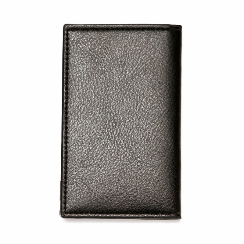 Male 1Pc Driver License ID Card PU Leather Bank Card Men Card Holder Soft Billfold Foldable Wallet Business Card Organizer