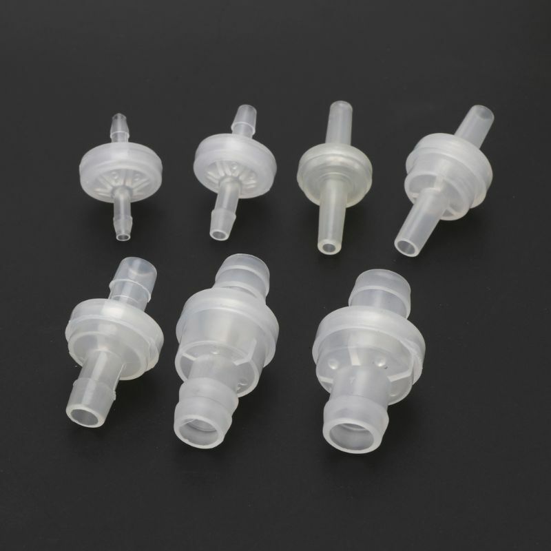 Air Check for Valve Plastic Non-Return for Valve One Way Stop for Valve for Fish for Tank Aquarium Water Air O