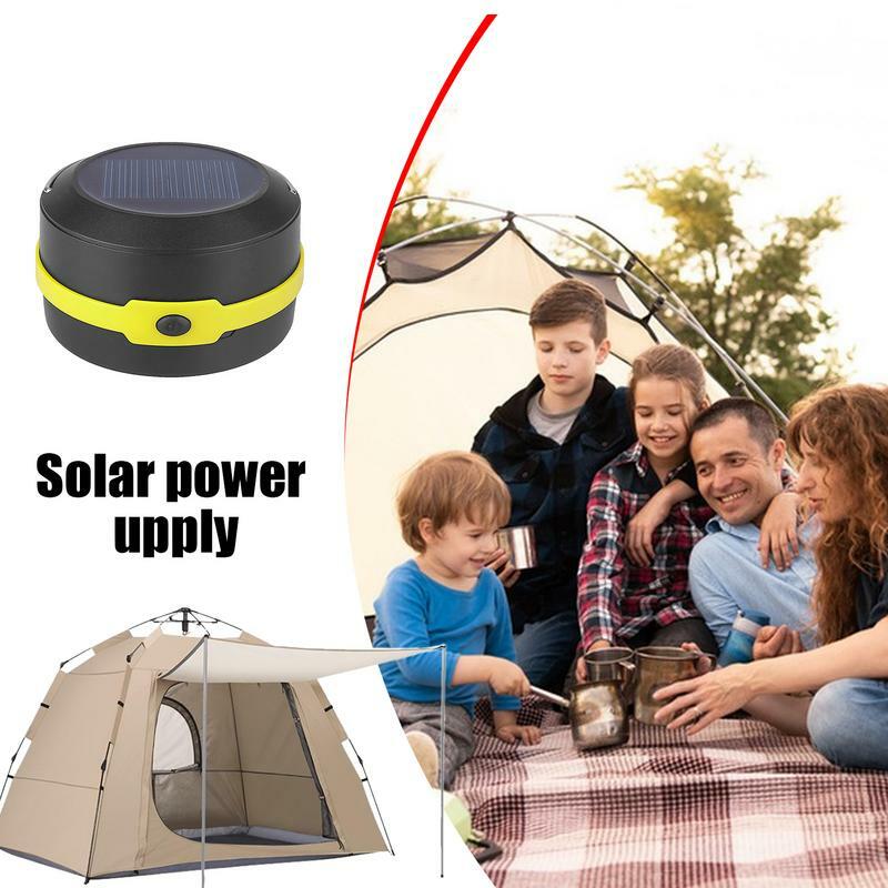Teleskop LED Laterne faltbare solar betriebene Zelt lampe für Camping Außen beleuchtung liefert wasserdicht tragbar