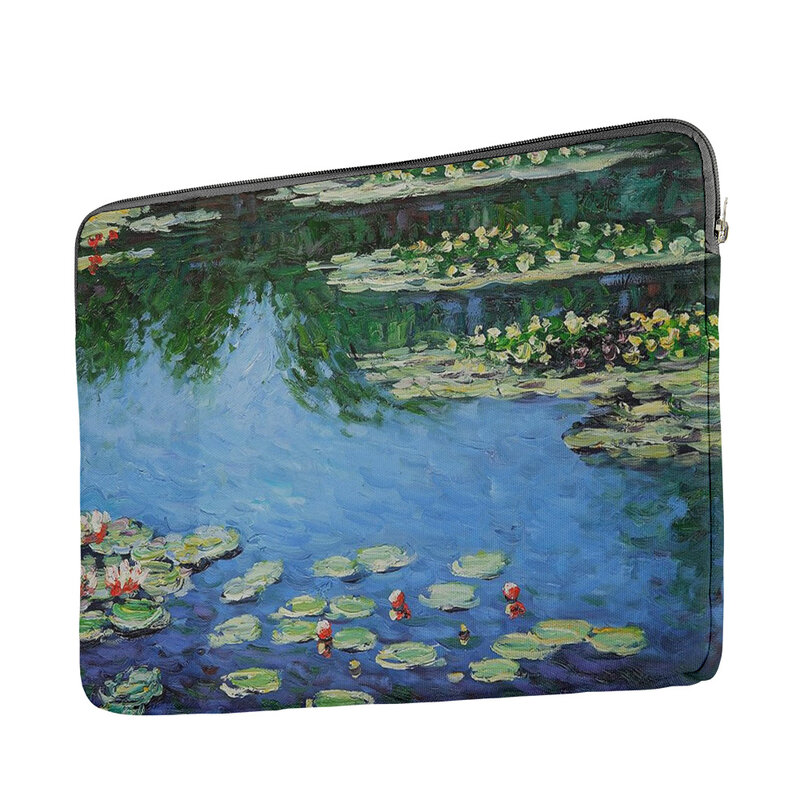New Oil Painting Print Laptop Bag Notebook Case Sleeve For Macbook Air Pro Retro Art Computer Shoulder Handbag Briefcase Bag